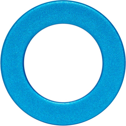 Aqua Matte Silicone Screw Fit Tunnel Plug Set 6mm to 25mm