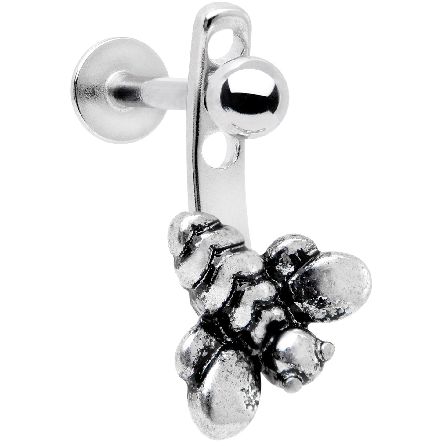 Bumble Bee Dangle Cartilage Tragus Helix Piercing