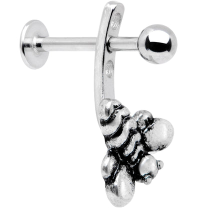 Bumble Bee Dangle Cartilage Tragus Helix Piercing