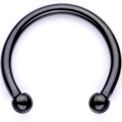 16G Pink Faux Opal Black Anodized Twisted Horseshoe Clip On Fake Septum Ring Set