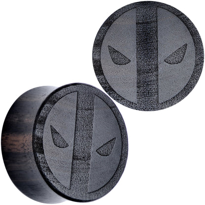 Licensed Marvel Deadpool Iron Wood Saddle Plug Set