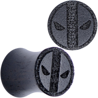 Licensed Marvel Deadpool Iron Wood Saddle Plug Set