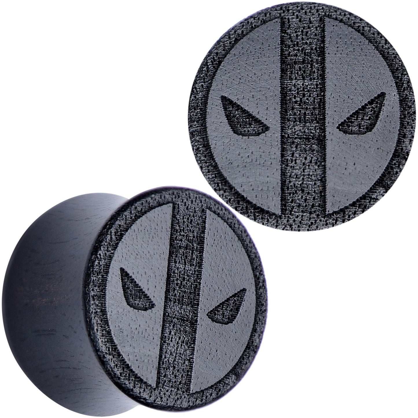 Licensed Marvel Deadpool Iron Wood Saddle Plug Set