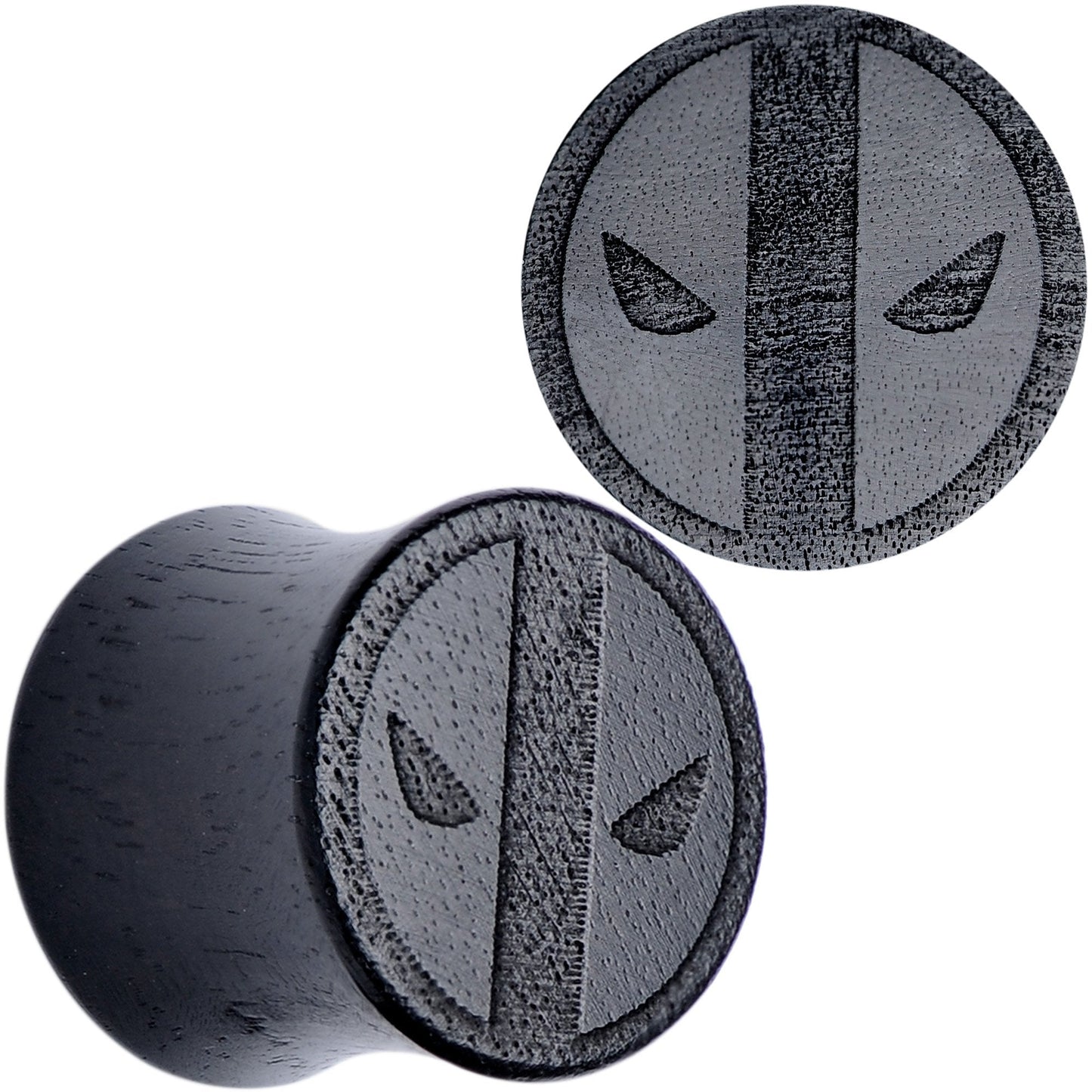 Licensed Marvel Deadpool Iron Wood Saddle Plug Set