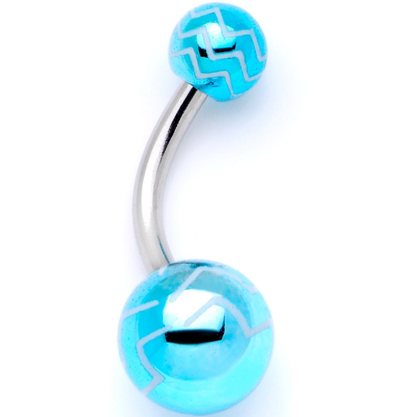 Parade of Summer Zig Zag Party Pack Belly Ring Set of 4