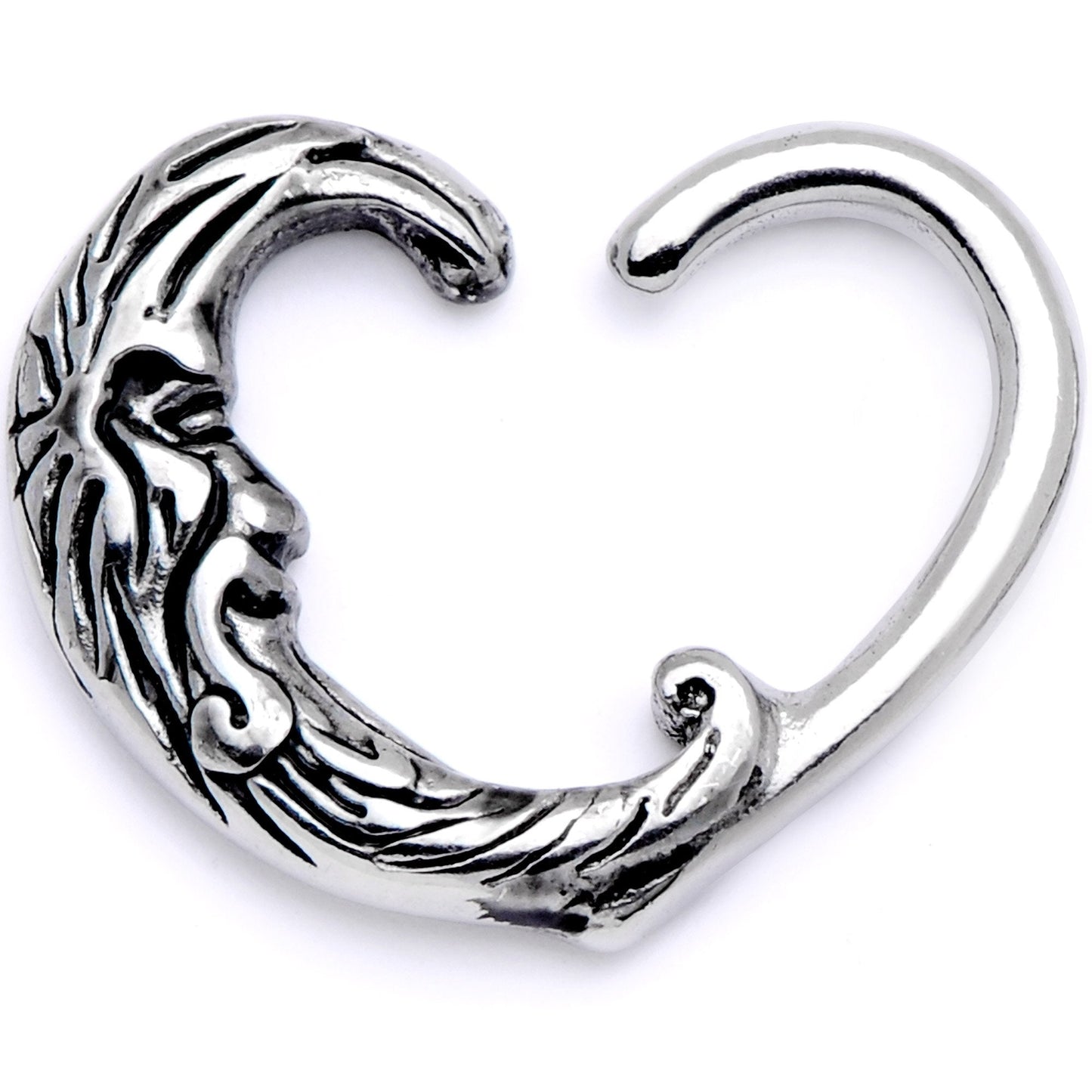 16G 3/8 Man in the Moon Right Heart Closure Ring