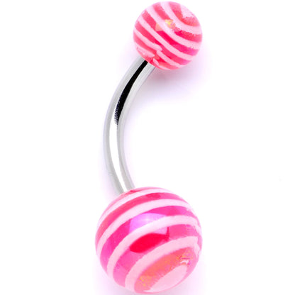 Evening of Color Zig Zag Party Pack Belly Ring Set of 4