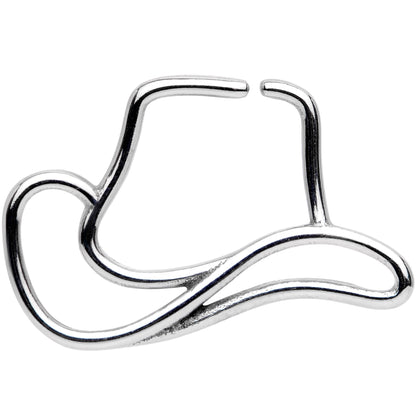18G Howdy Folks Cowboy Hat Closure Ring