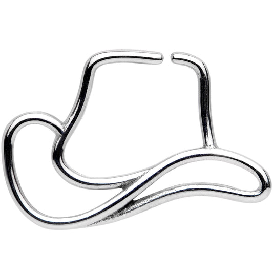 18G Howdy Folks Cowboy Hat Closure Ring
