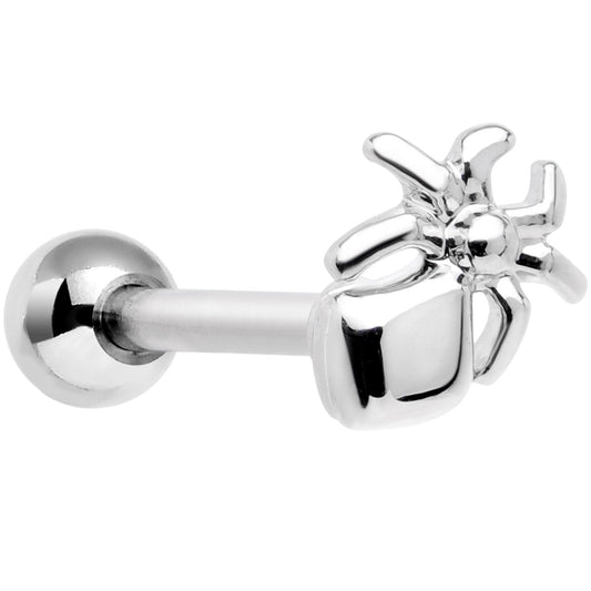 16G 5/16 Halloween Spider Cartilage Tragus Earring