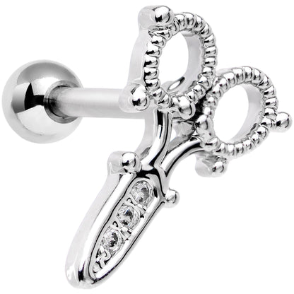 18G 5/16 Clear Gem Shear Beauty Cartilage Tragus Earring