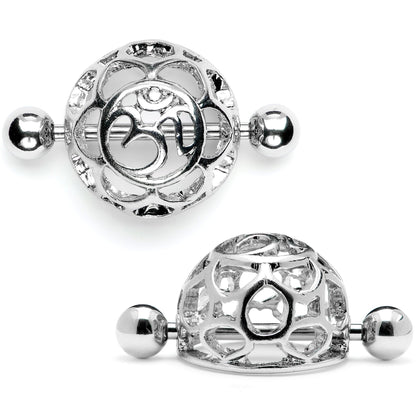 14G 9/16 Framework Dome Geometric Nipple Shield Set