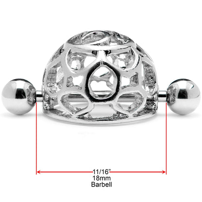 14G 9/16 Framework Dome Geometric Nipple Shield Set