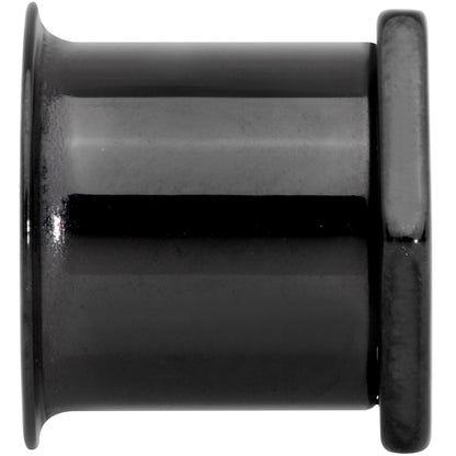 Black Geometric Hexagon Double Flare Tunnel Plug Set 3mm to 25mm