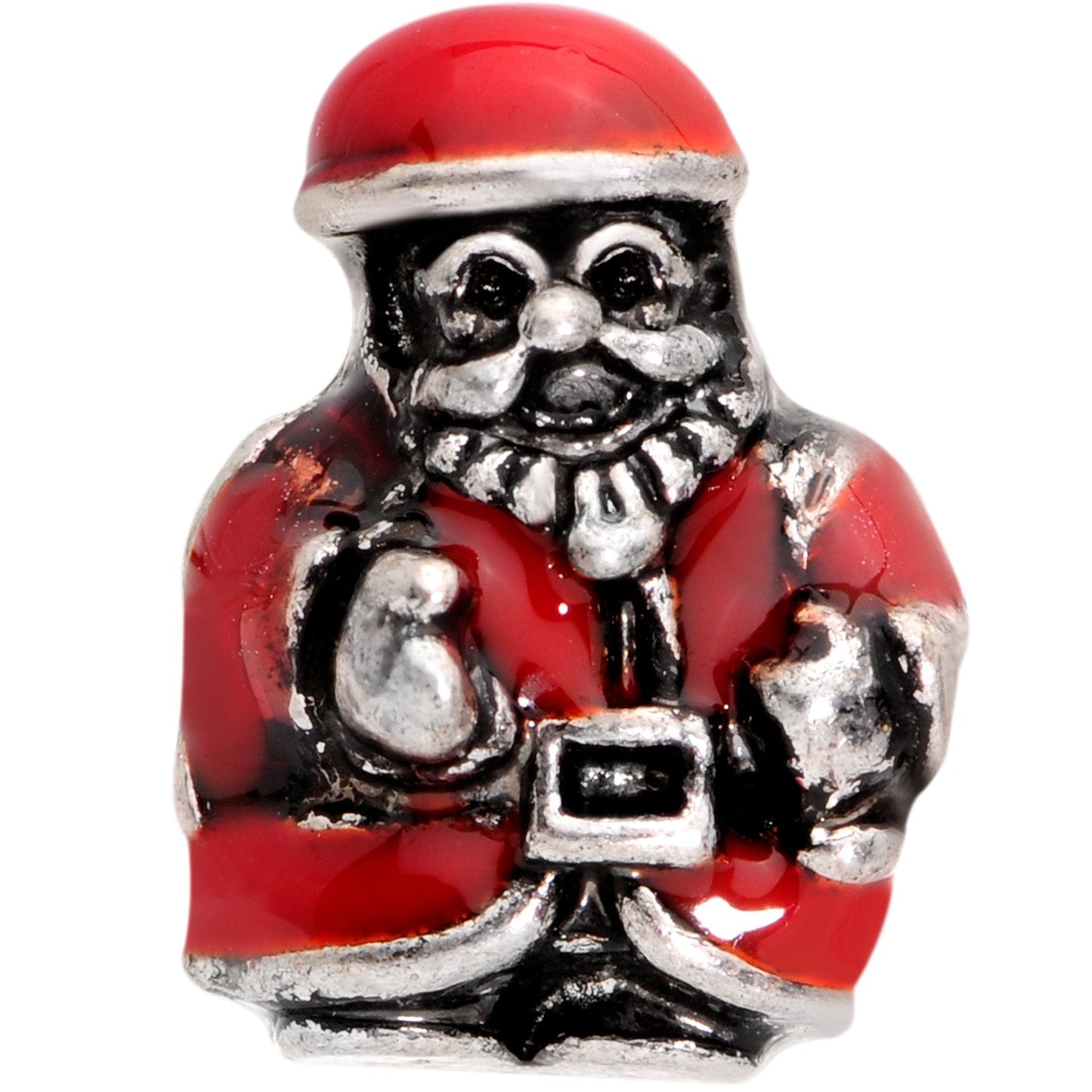 16G 1/4 Little Santa Claus Cartilage Tragus Earring