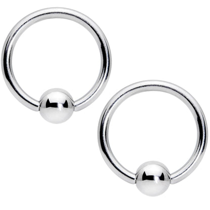 14G Clear Gem Rose Gold Tone Flowers BCR Barbell Nipple Ring Set