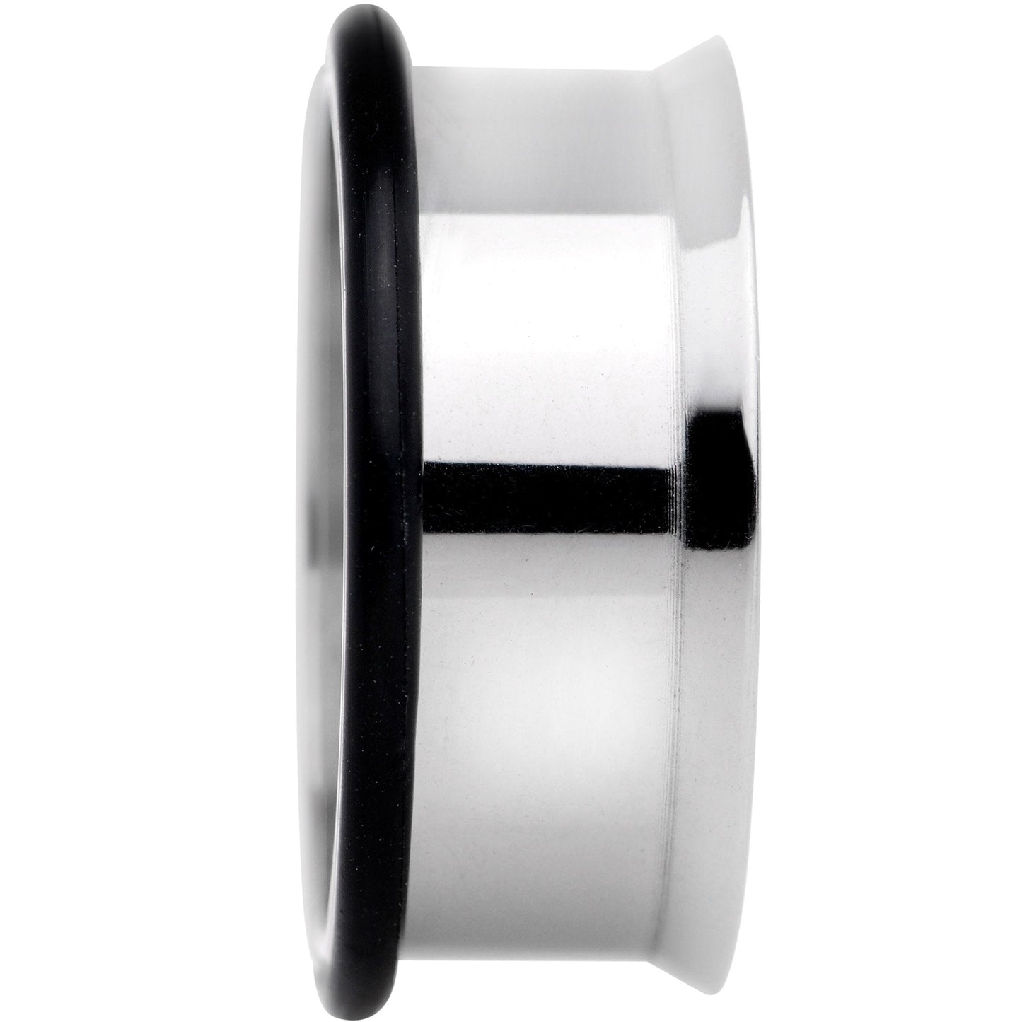 Stainless Steel Single Flare Tunnel Plug Set Available in Sizes  8G to 1