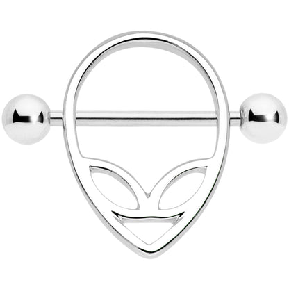 14G 9/16 UFO Alien Nipple Shield Set