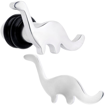 Brontosaurus Dinosaur Single Flare Plug Set 14G to 4G