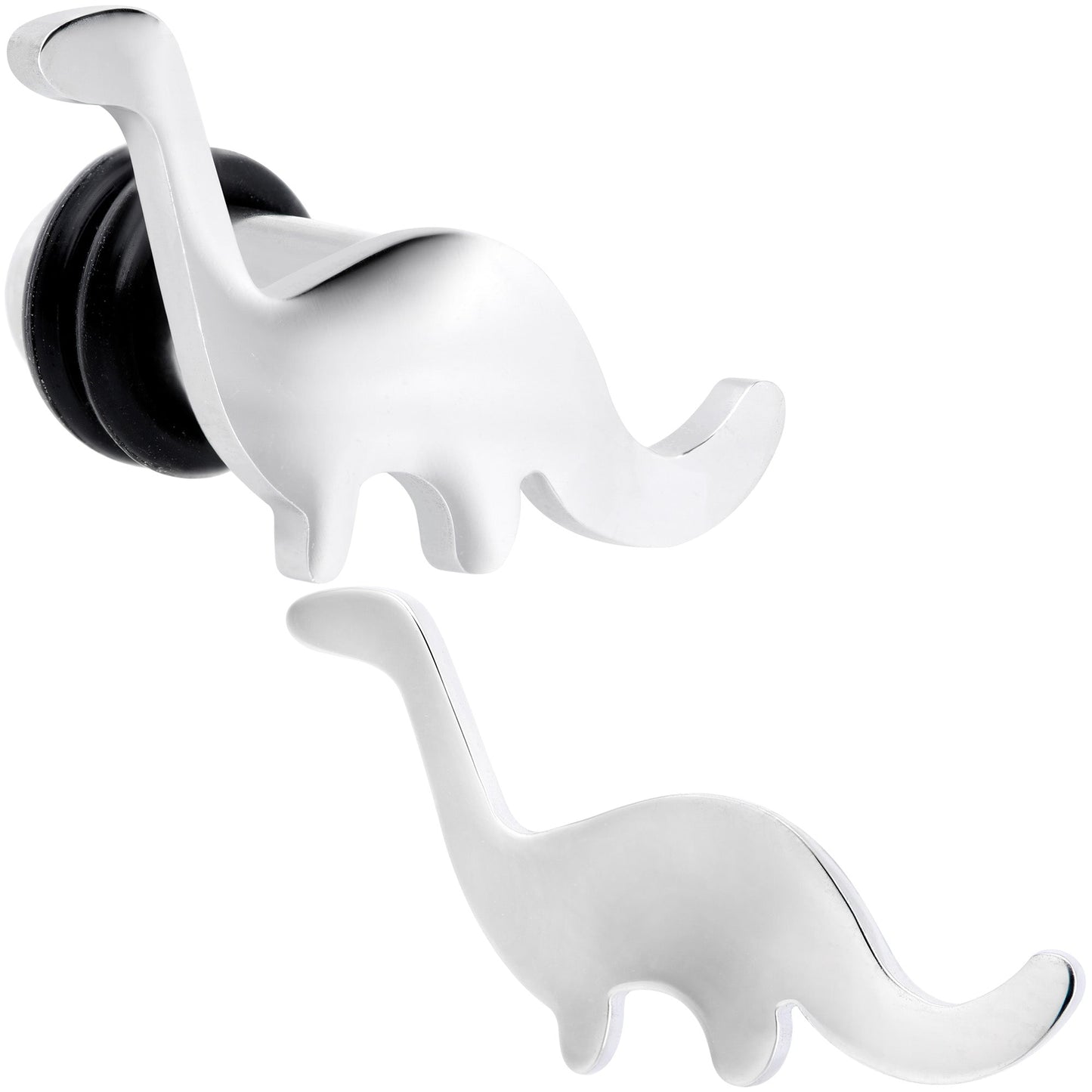 Brontosaurus Dinosaur Single Flare Plug Set 14G to 4G