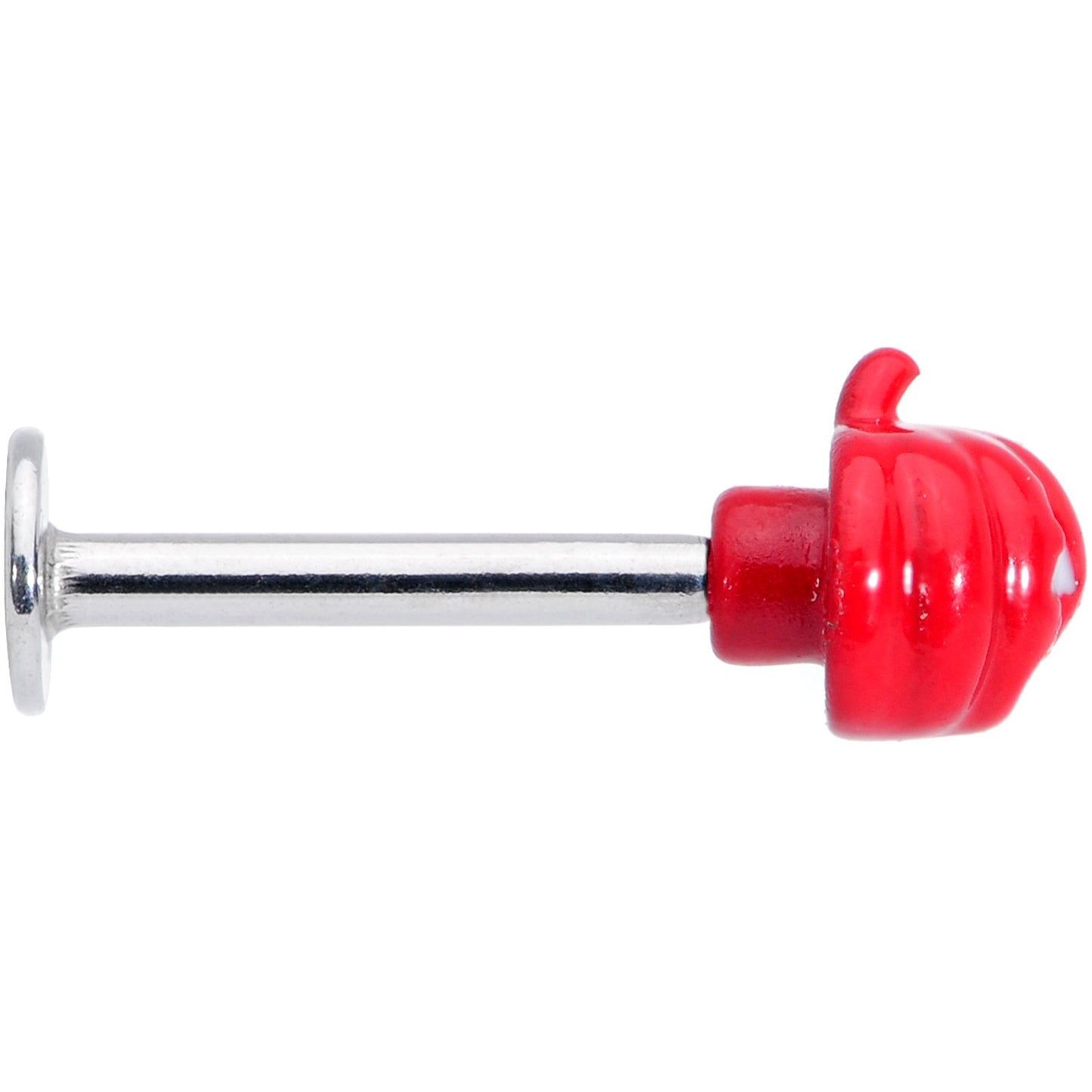 16G 5/16 Orange Pumpkin Halloween Labret Monroe Tragus