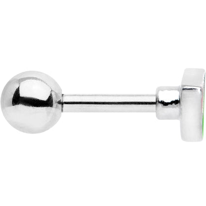 16G 1/4 Red Green Juicy Watermelon Fruit Cartilage Tragus Earring