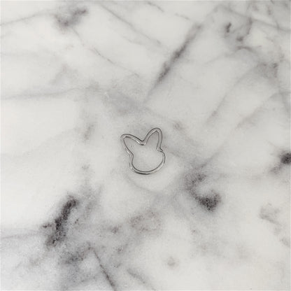 18G 5/16 Easter Bunny Rabbit Closure Ring