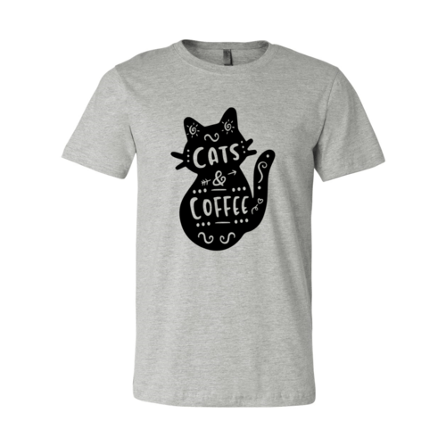 Cat And Coffee T-Shirt - Jaico Online Shop