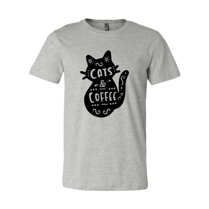 Cat And Coffee T-Shirt - Jaico Online Shop