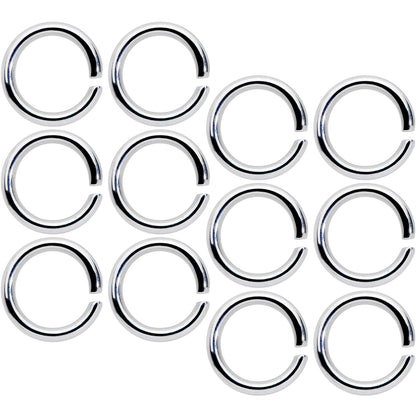 14G 5/16 Seamless Cartilage Ring Set of 12