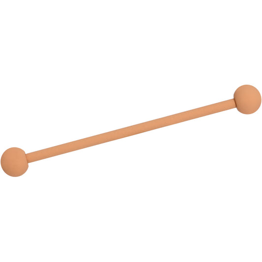 14G Terrific Tan Matte Industrial Barbell 38mm