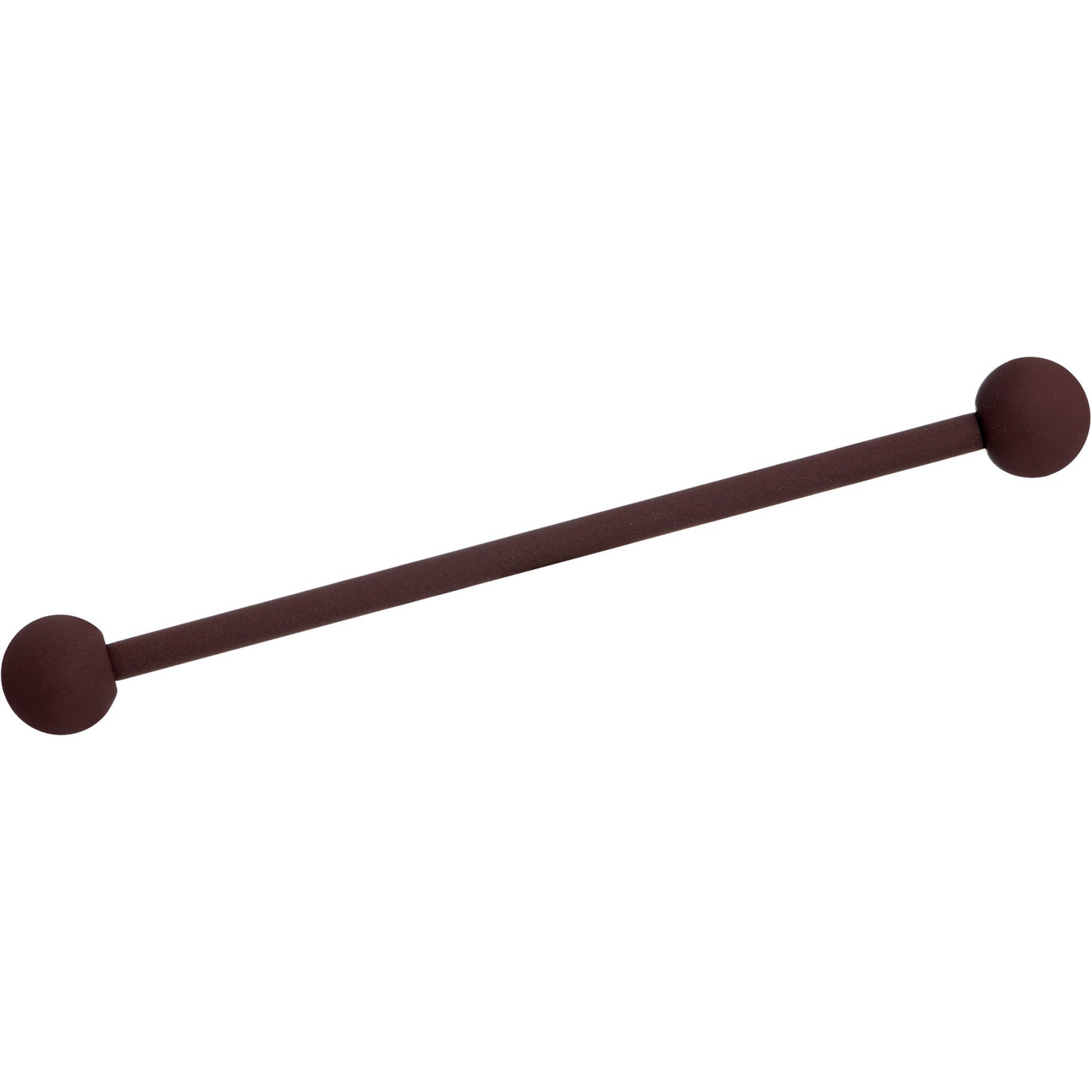 14G Beautiful Brown Matte Industrial Barbell 38mm