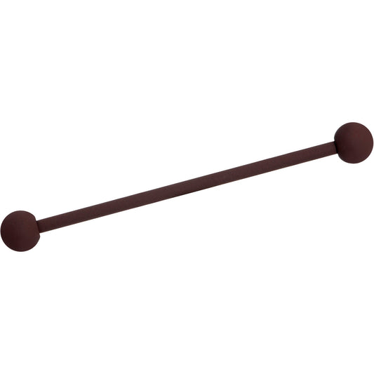 14G Beautiful Brown Matte Industrial Barbell 38mm