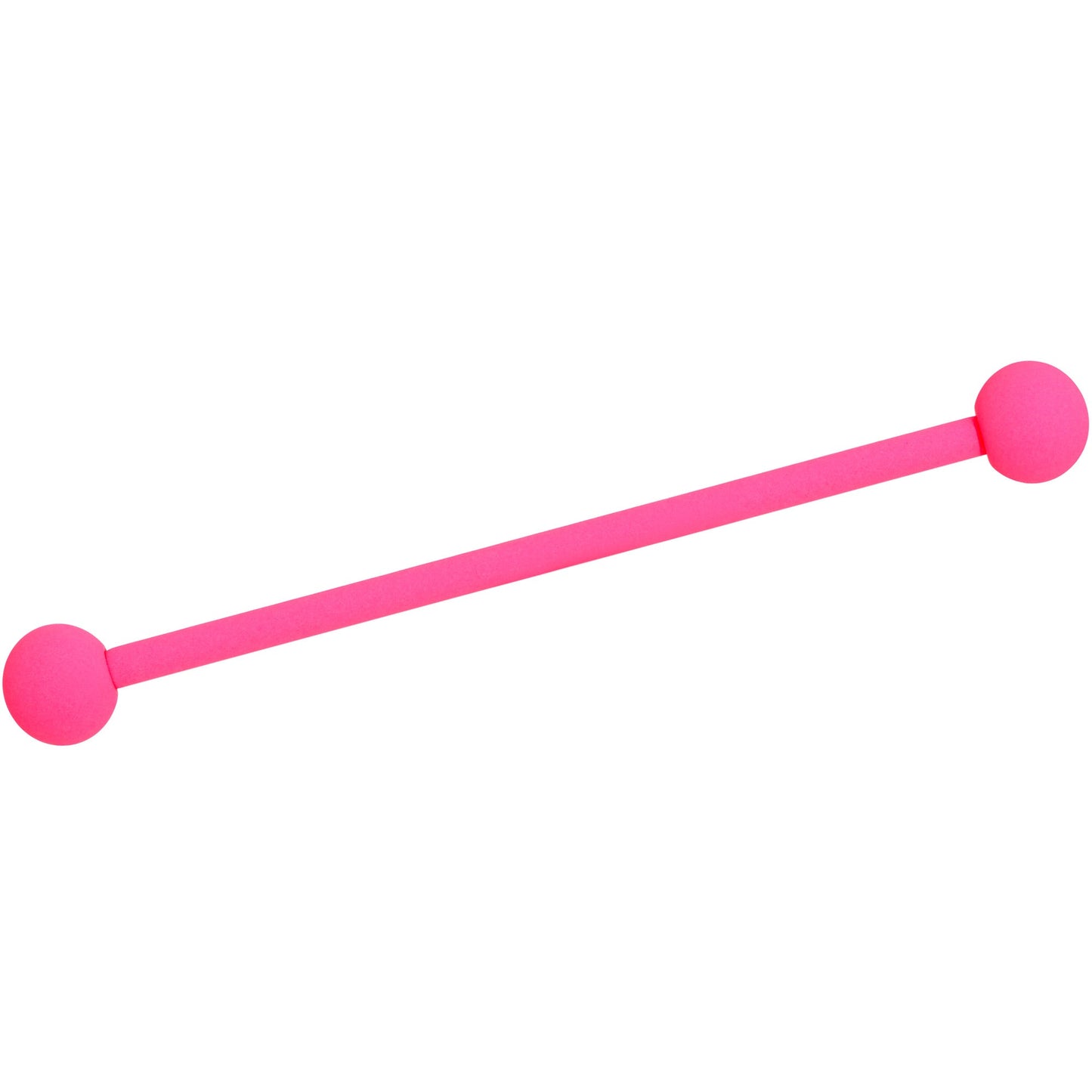 14G Hot Hot Pink Matte Industrial Barbell 38mm