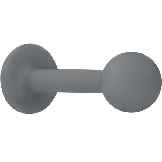 16G 5/16 Grey Acrylic Matte Labret Monroe Tragus