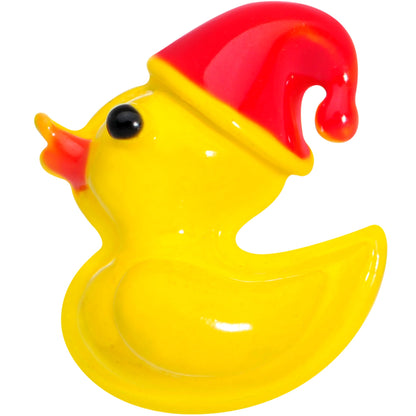 16G 1/4 Gold Tone Sleepy Duck Cartilage Tragus