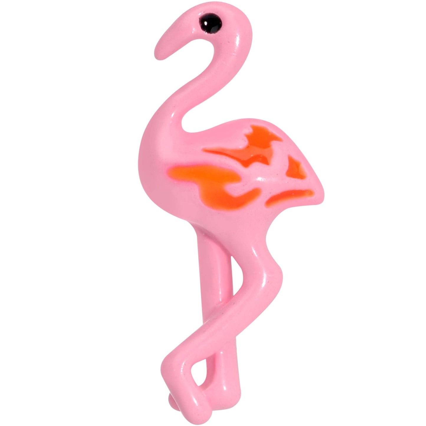 16G 1/4 Gold Tone Flamingo Cartilage Tragus