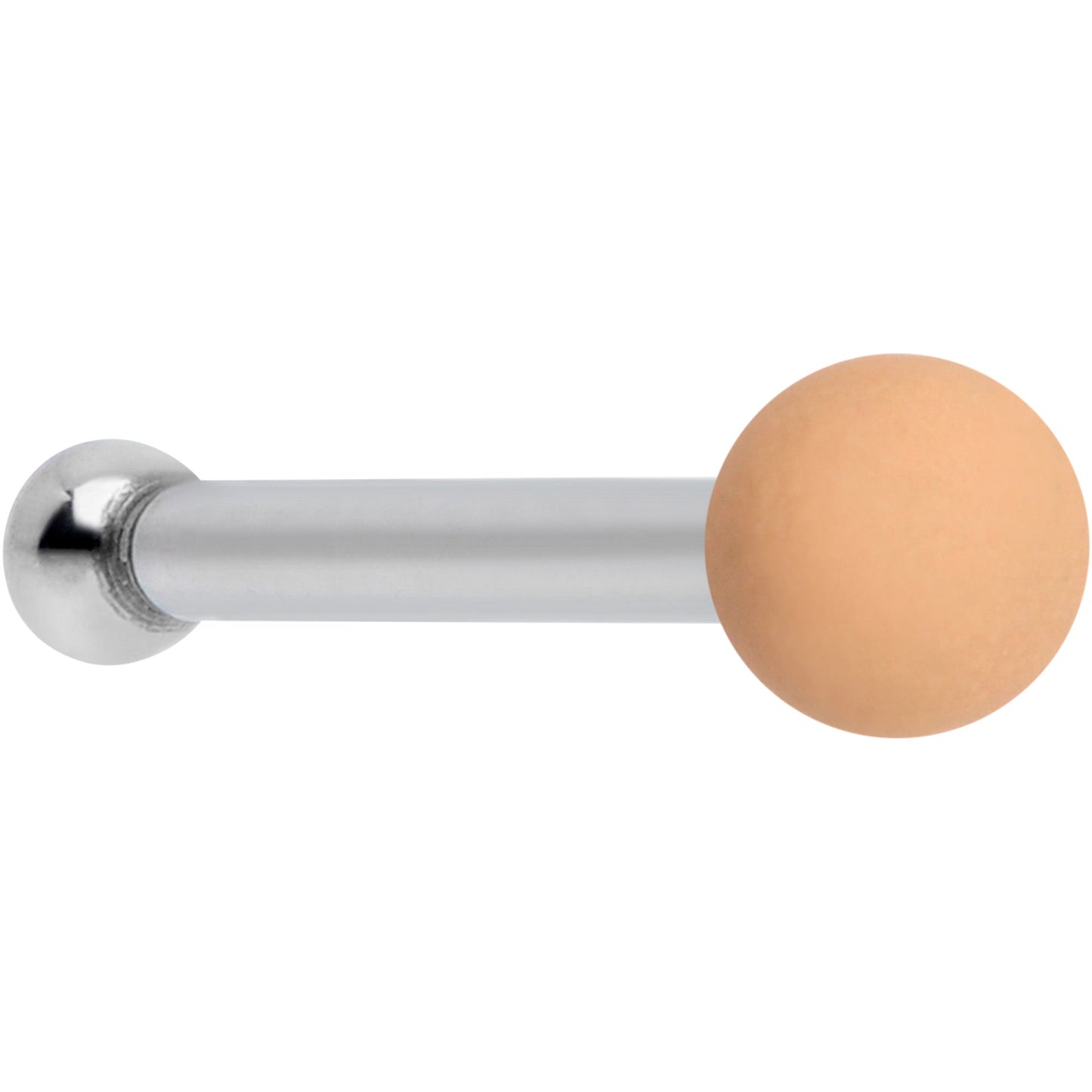 20G 1/4 Tan Matte 2mm Nose Bone