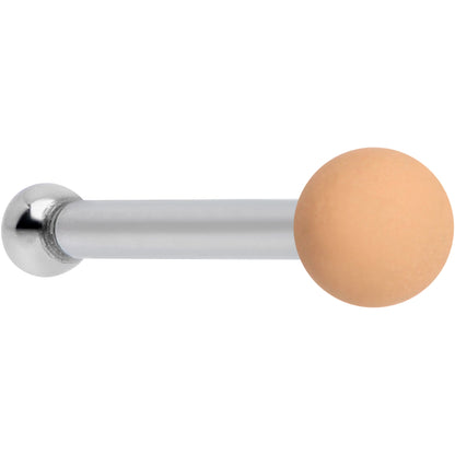 20G 1/4 Tan Matte 2mm Nose Bone