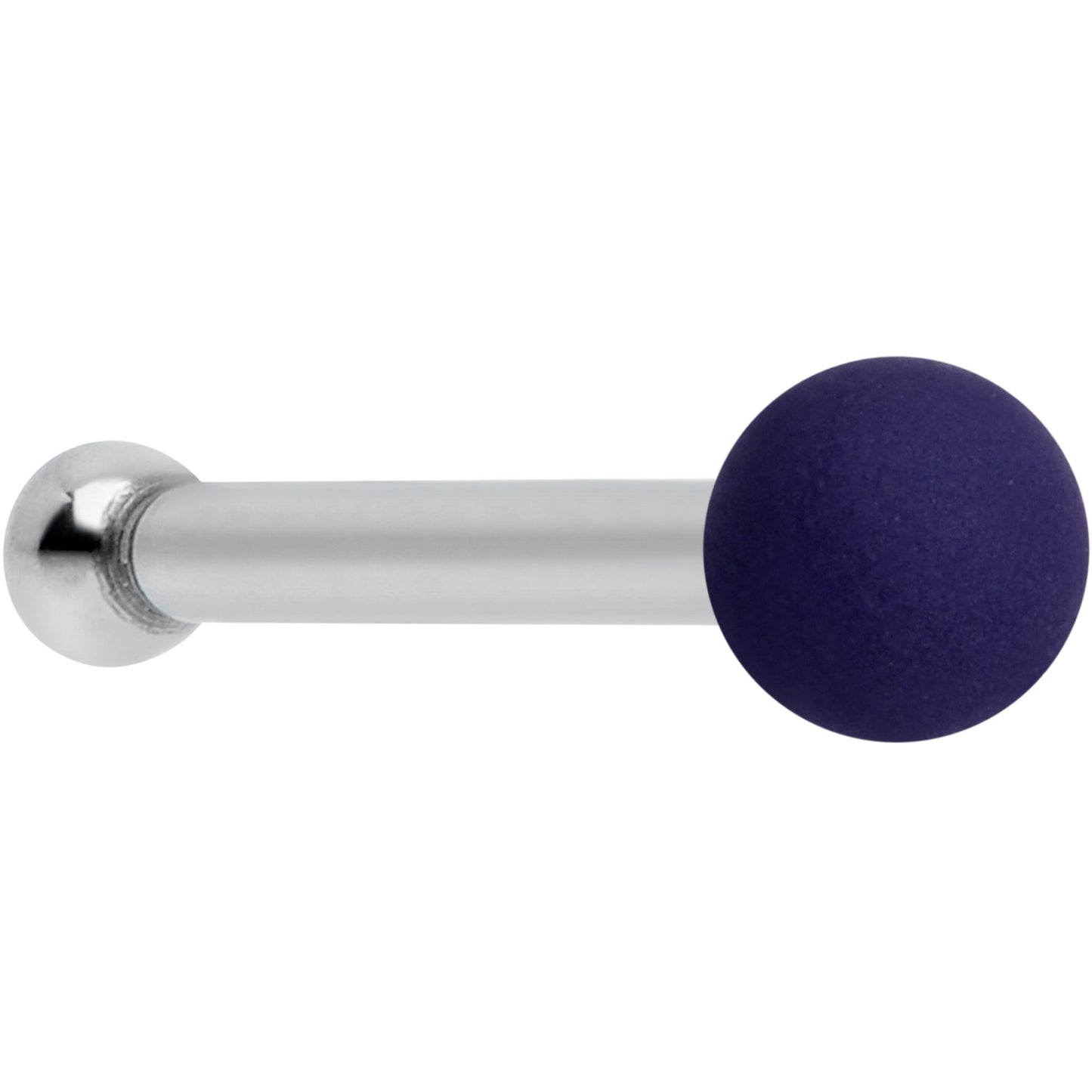 20G 1/4 Dark Blue Matte 2mm Nose Bone