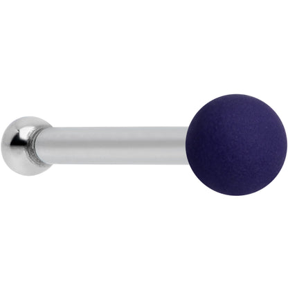 20G 1/4 Dark Blue Matte 2mm Nose Bone