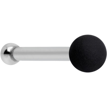 20G 1/4 Black Matte 2mm Nose Bone