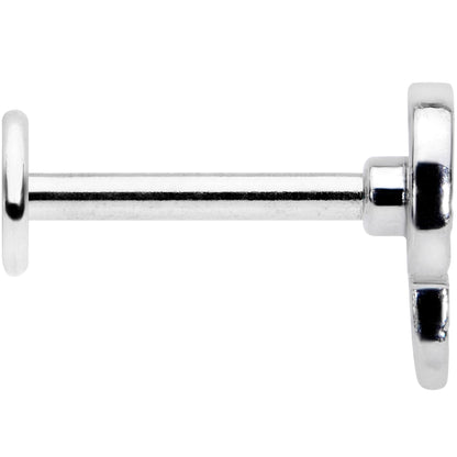 16G 5/16 Blue White Mummy Halloween Labret Monroe Tragus