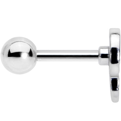 16G 1/4 Blue White Mummy Halloween Cartilage Tragus Earring