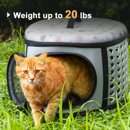 Foldable Pet Dog Cat Puppy Handbag Carrier Cage - Jaico Online Shop