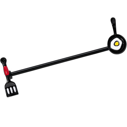 14G Black Spatula Pan Kitchen Cooking Industrial Barbell 38mm