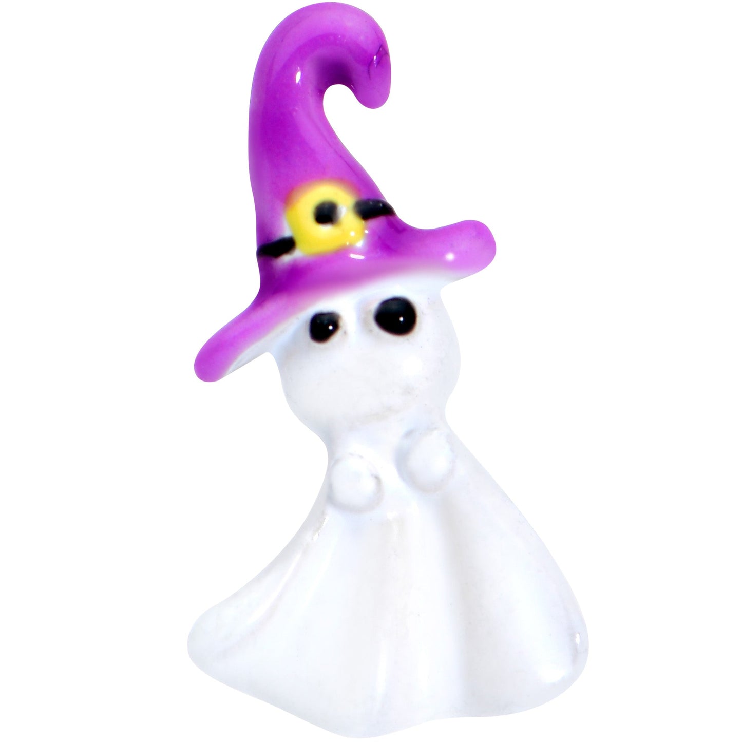 16G 5/16 Gold Tone Ghost Witch Halloween Labret Monroe Tragus