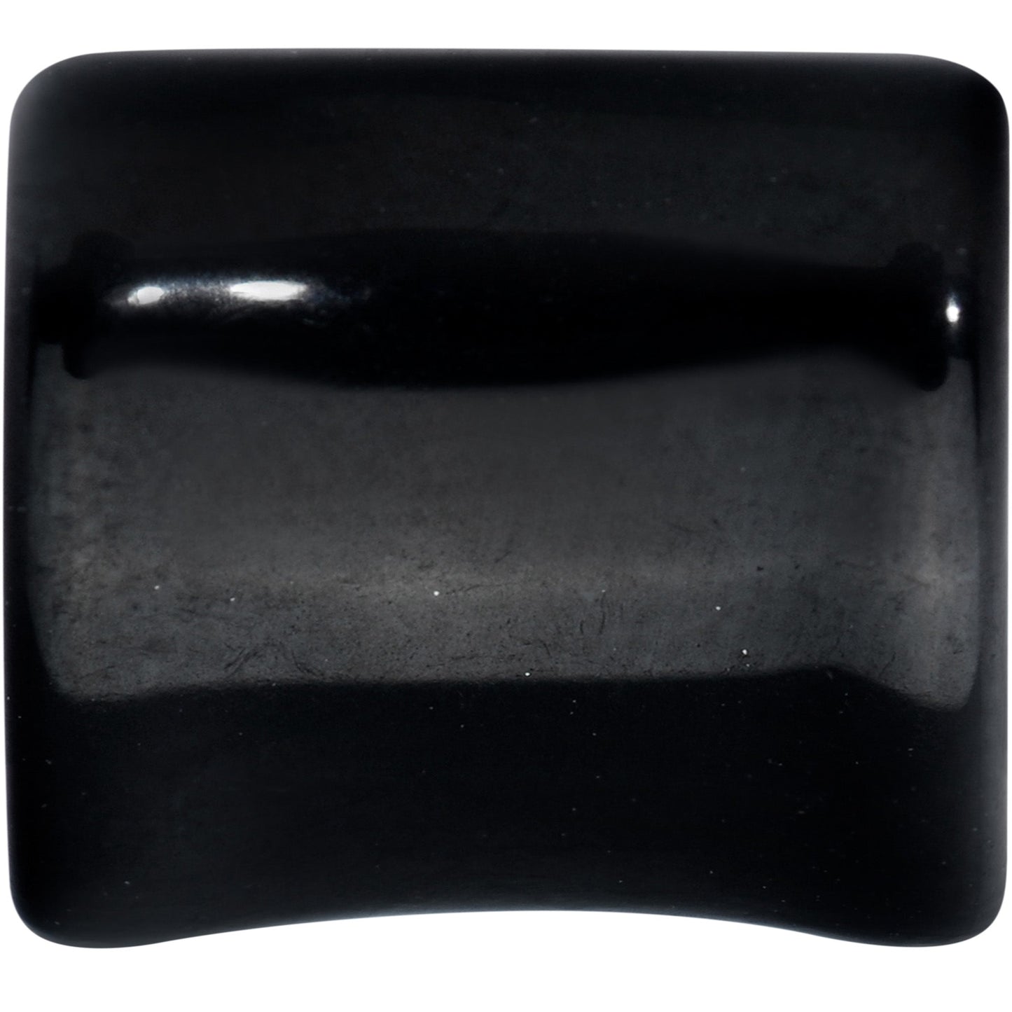 Black Curled Heart Valentines Day Tunnel Plug Set