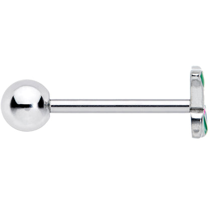 Brilliant Butterfly Barbell Tongue Ring