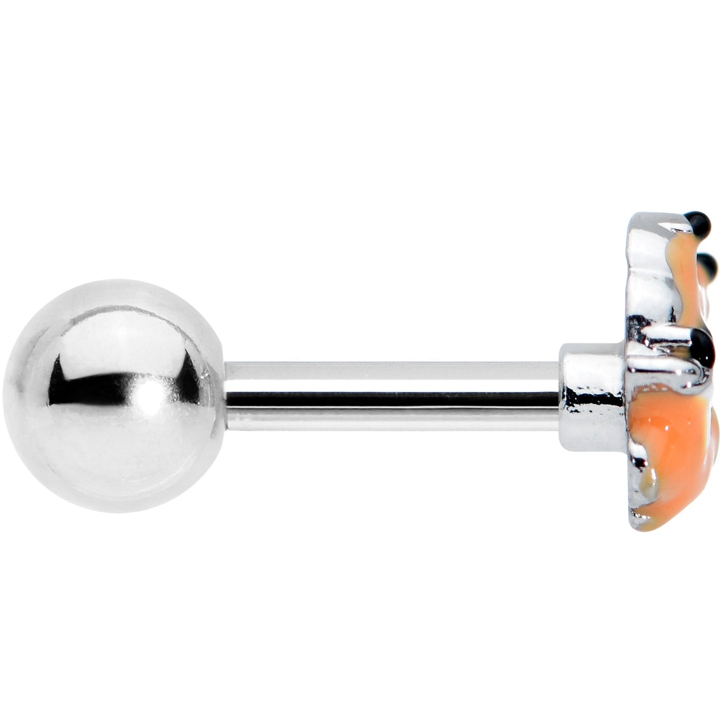 16G 1/4 Cute Fall Fox Cartilage Tragus Earring